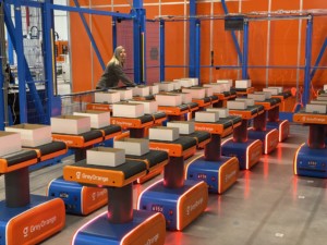 Conveyors under threat from autonomous mobile robots 