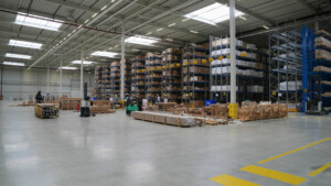 The interaction between logistics processes, WMS logic, and physical warehouse layout